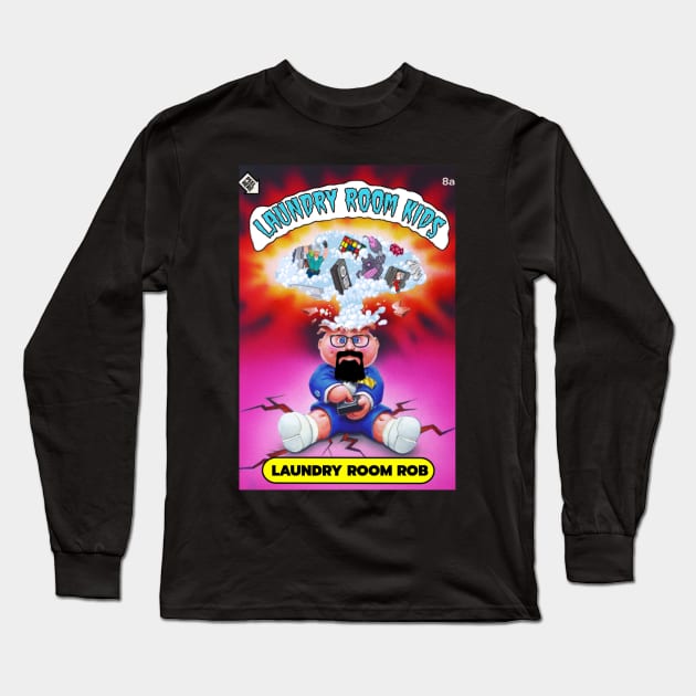 MSOTLR Garbage Pail Kids - Full Card Tribute Design Long Sleeve T-Shirt by MySideOfTheLaundryRoom